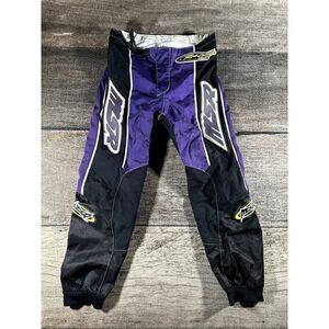 MSR Pants Mens 34x28 Moto Biker Purple Racing Adjustable Dirt Bike